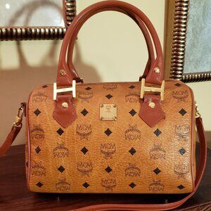 MCM Crossbody 2-Way Boston Bag, Beautiful inside and out!